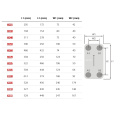 plate type evaporator for chillers